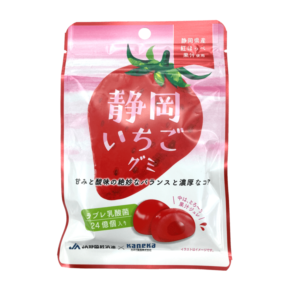 静岡いちごグミ – カネカ食品オンラインショップ